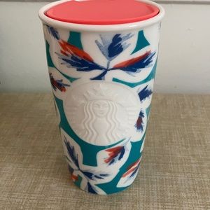 Starbucks ceramic travel mug